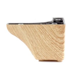 SOFA LEG 3" L SHAPE FANCY WOOD GRAIN