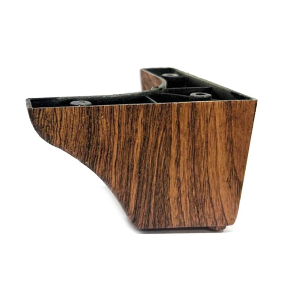 SOFA LEG 3" L SHAPE FANCY WOOD GRAIN