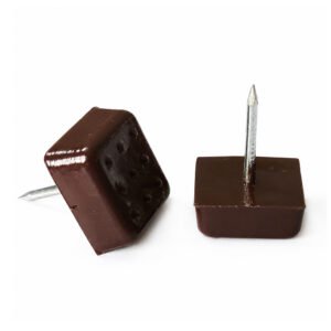 PLINTH PIN (NAIL BUSH) Brown Color