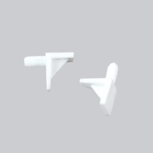 Shelf Bracket – Clear / White