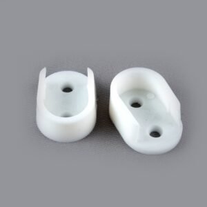 Wardrobe Rail Bracket (Oval)